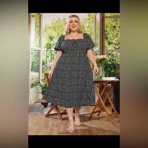 SHEIN CURVE . The top is lower and showed my chest more than I liked